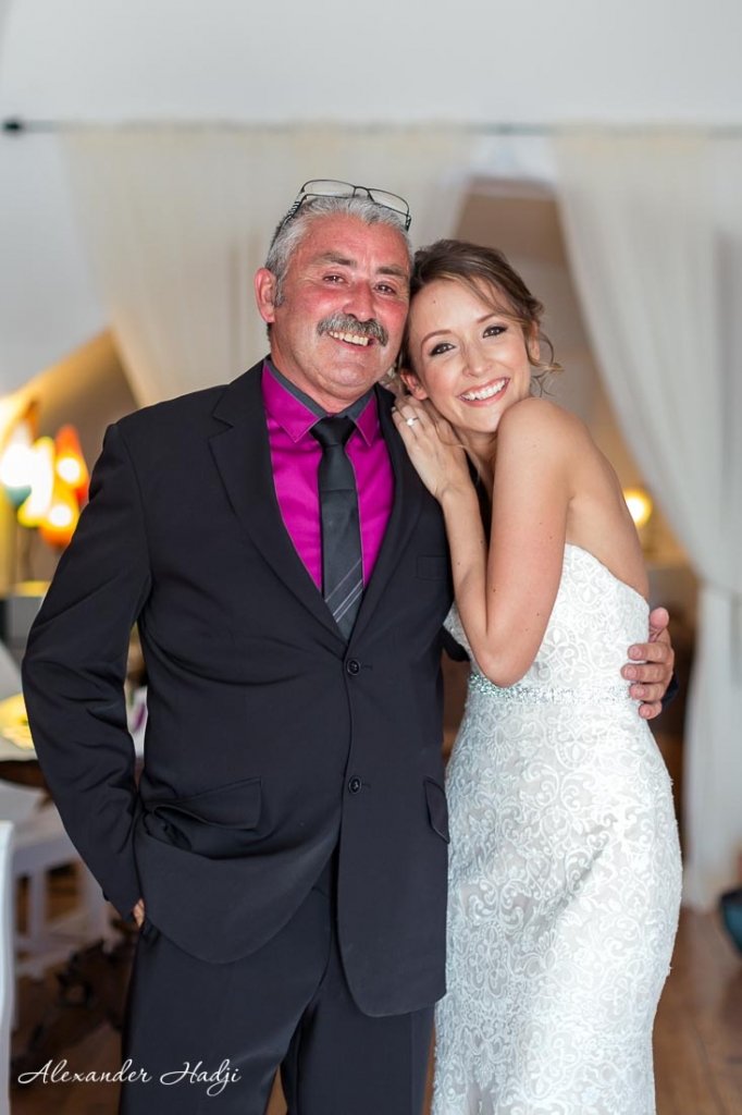 Santorini wedding photo shoot parent